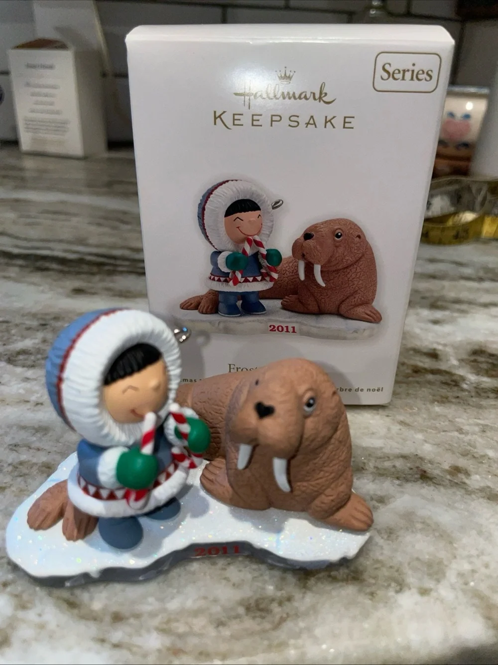 Hallmark Keepsake Ornament Frosty Friends 2011 Walrus #32 - In Original Box
